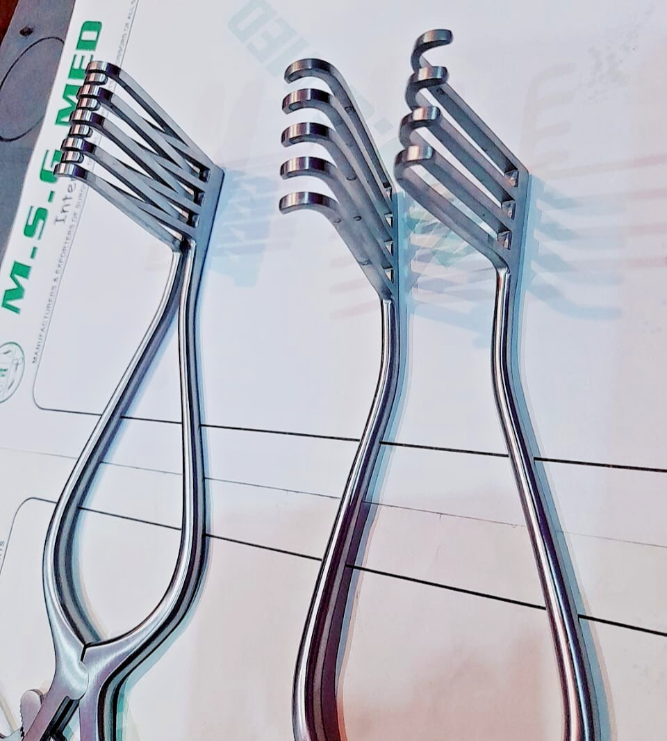 Professional Orthopedic Norfolk & Norwich S/R Retractors Stainless Steel 4PC Set