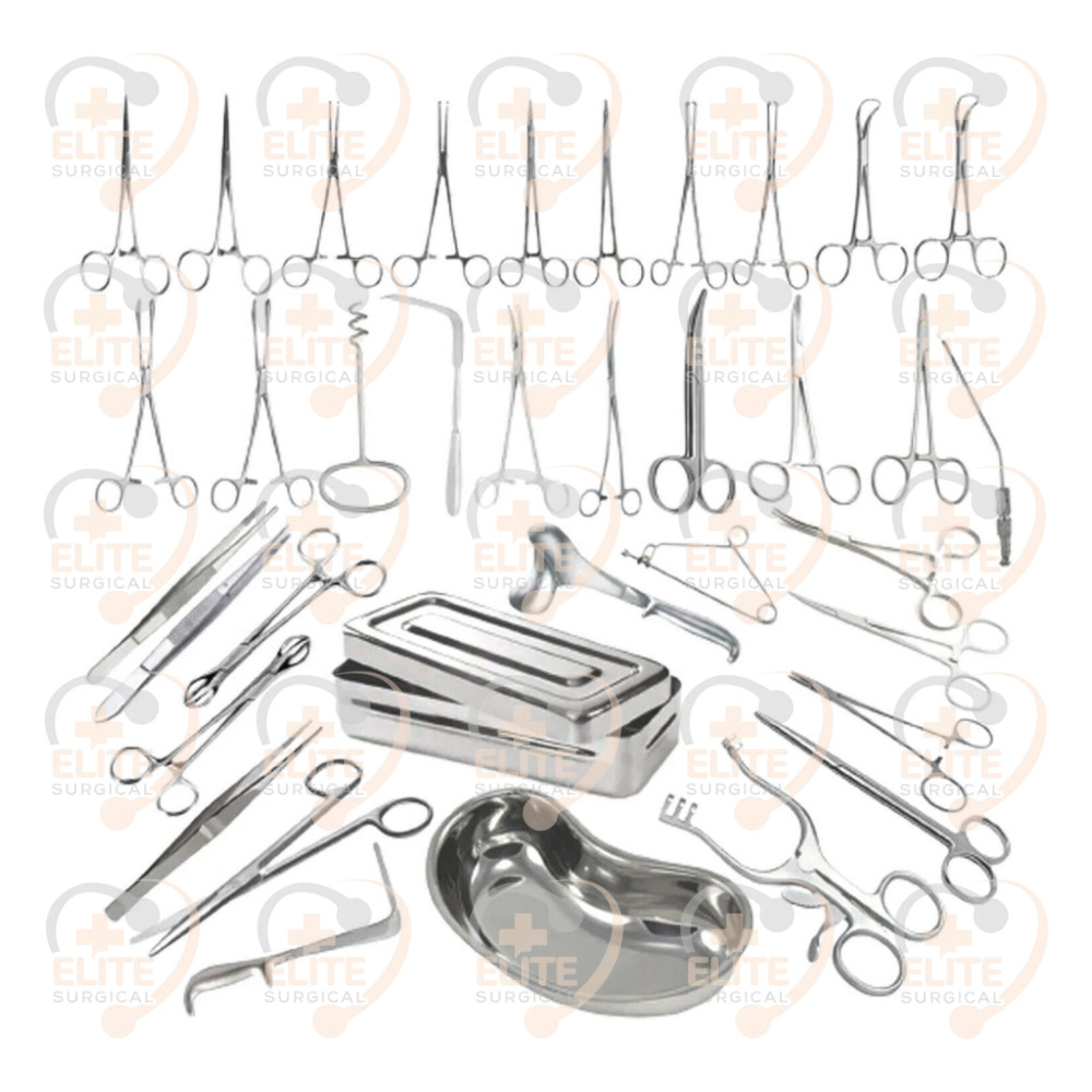 Hysterectomy Abdominal Surgery Set 62 Pcs Vaginal Hysterectomy Instruments Set