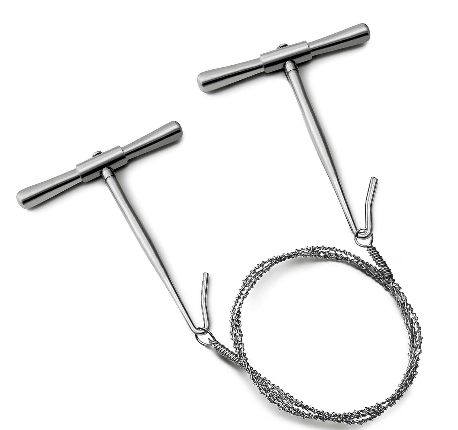 New Gigli Saw Set, Orthopedic Instruments One Wire & Two Handles