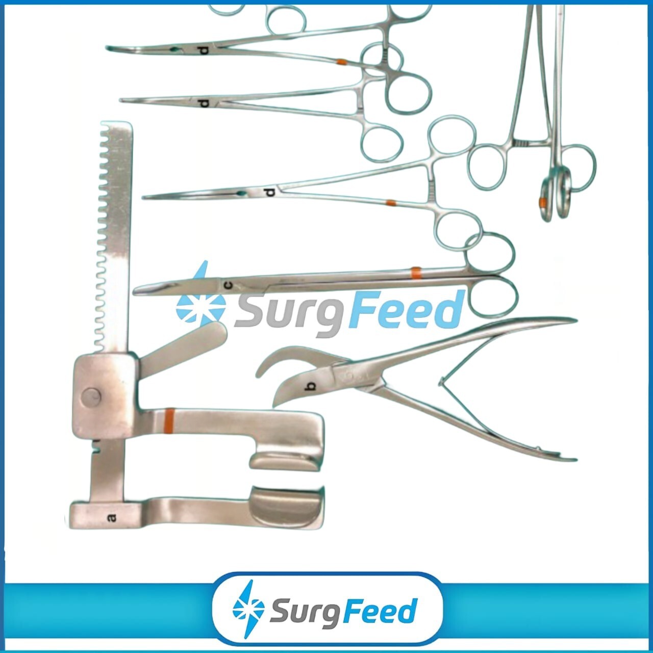 Thoracotomy Surgery Instruments Set Orthopedic Surgical Thoracotomy Instruments