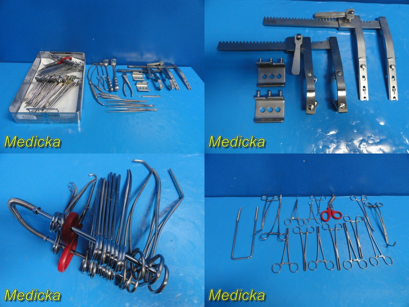 67X Jarit V. Mueller COMPLETE PROFESSIONAL OPEN CHEST Instrumentation Set ~22412