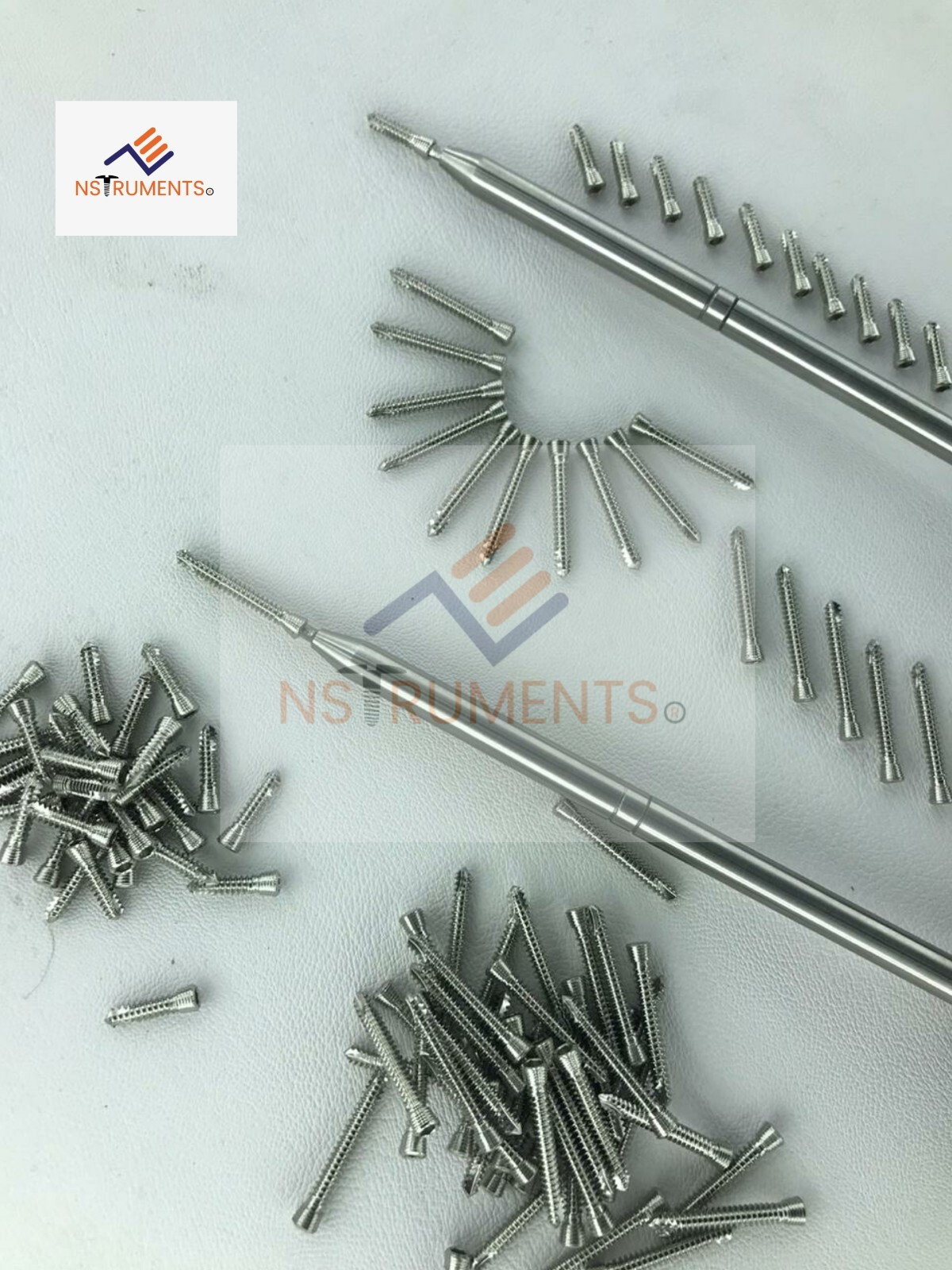 2.7mm Safety Locking Screws,(LCP) Screws (180 pcs) Stainless Steel 316L