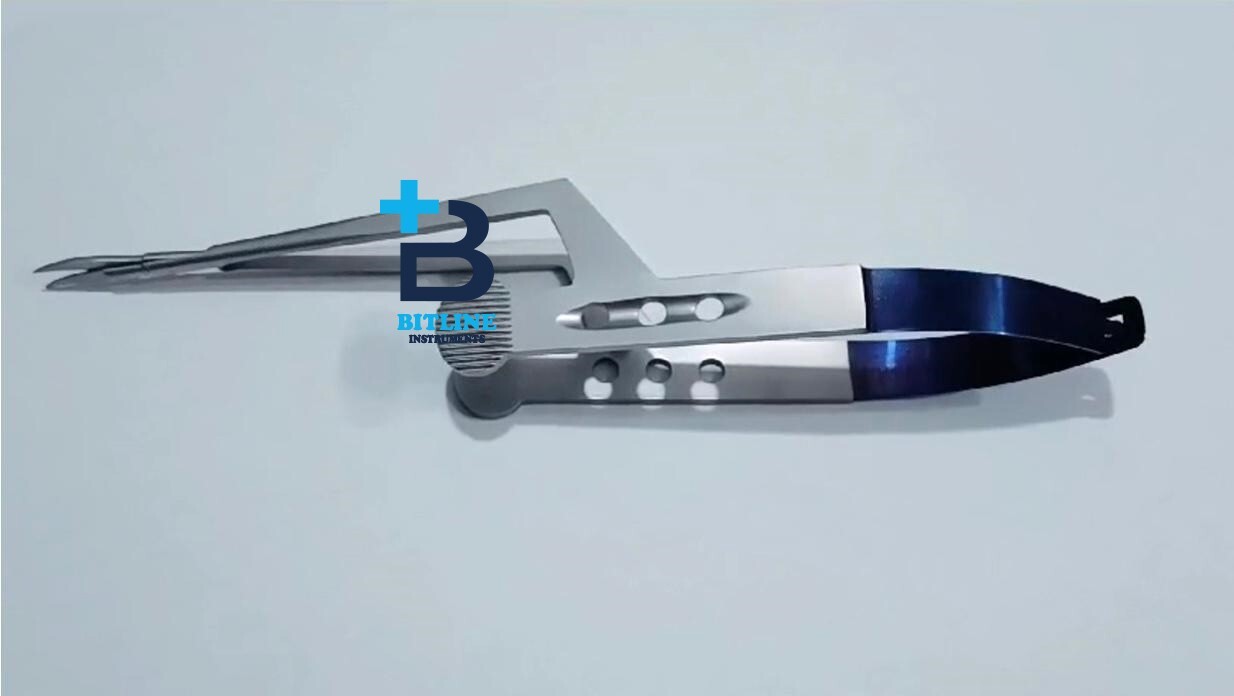 Kamiyama Micro Scissor Neurosurgery Bayonet Handle A+ German Quality 16CM