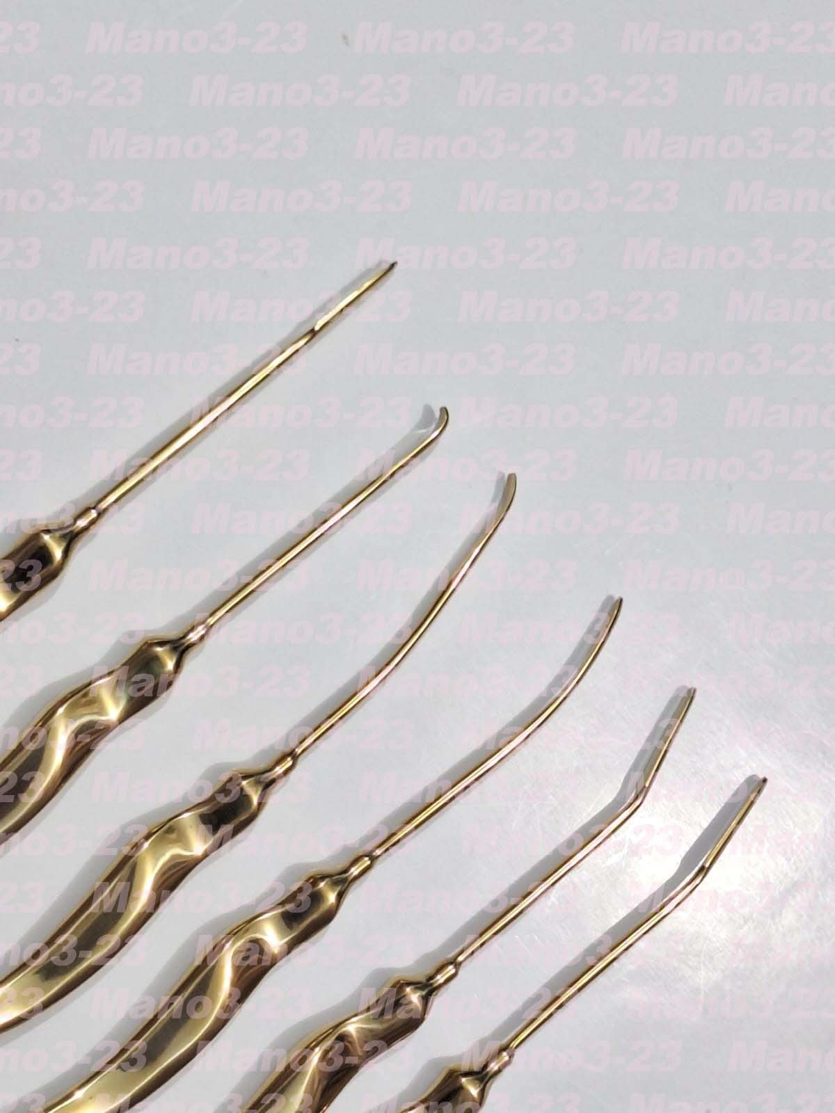 Face Lift Browlift Dissector & Elevator Set of 6 Pcs Plastic Surgery Instrument