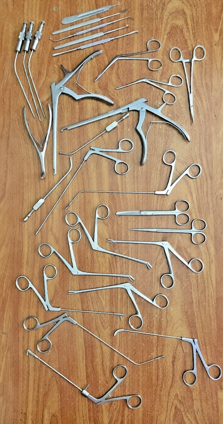 German Steel Fess Instruments Set Endoscopic Sinus Surgery Ent Instrument Set A+