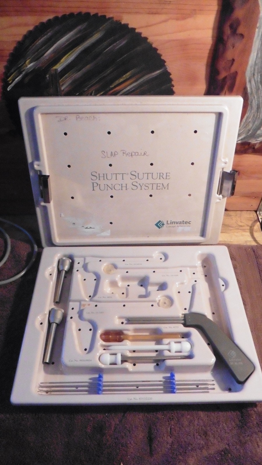 Linvatec Shutt Suture Punch System Used for SLAP TEAR Labrum Surgical Repair