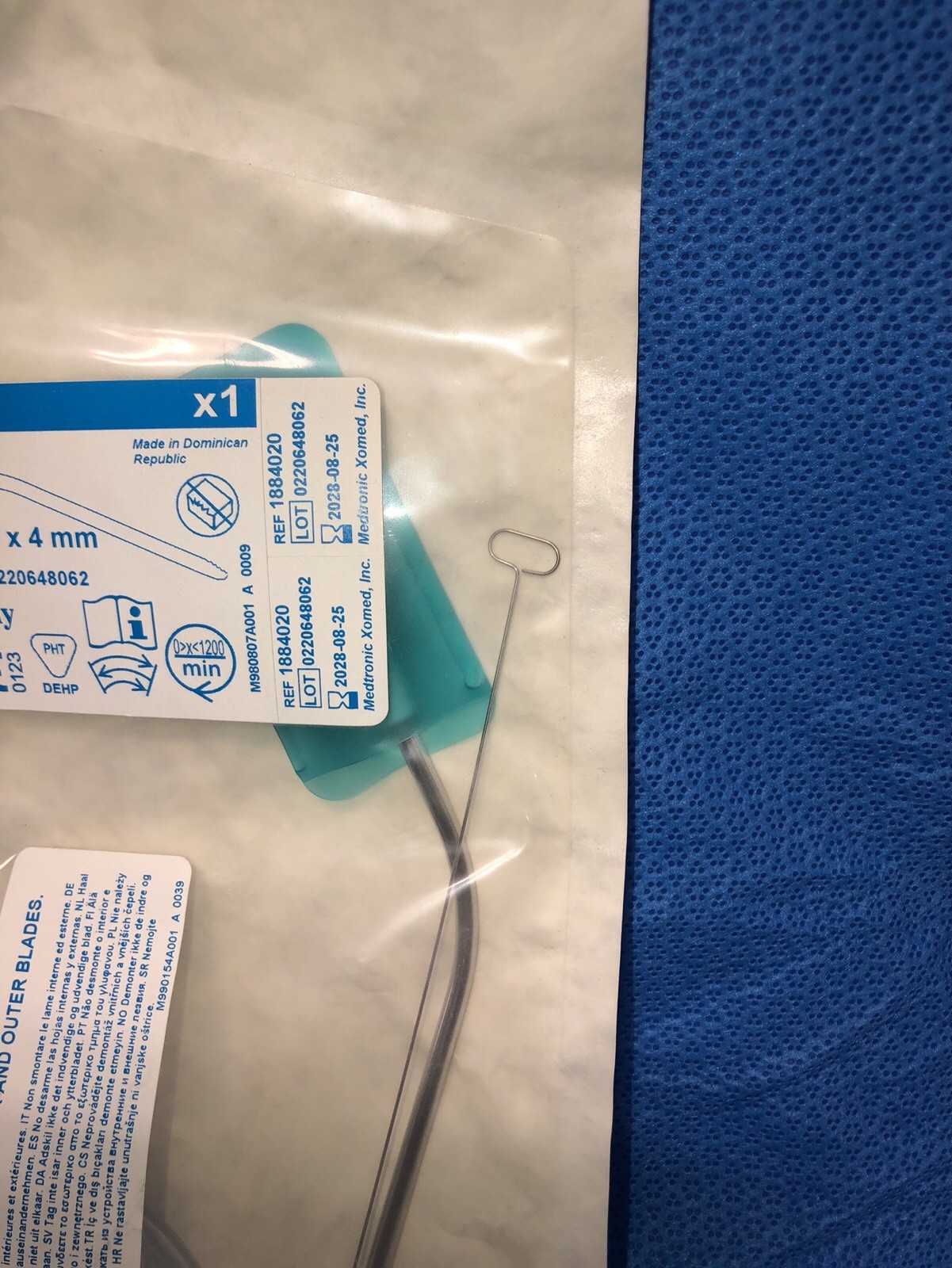 Medtronic Tricut Laryngeal Blade 22.5cm X 4mm – Good Date – New