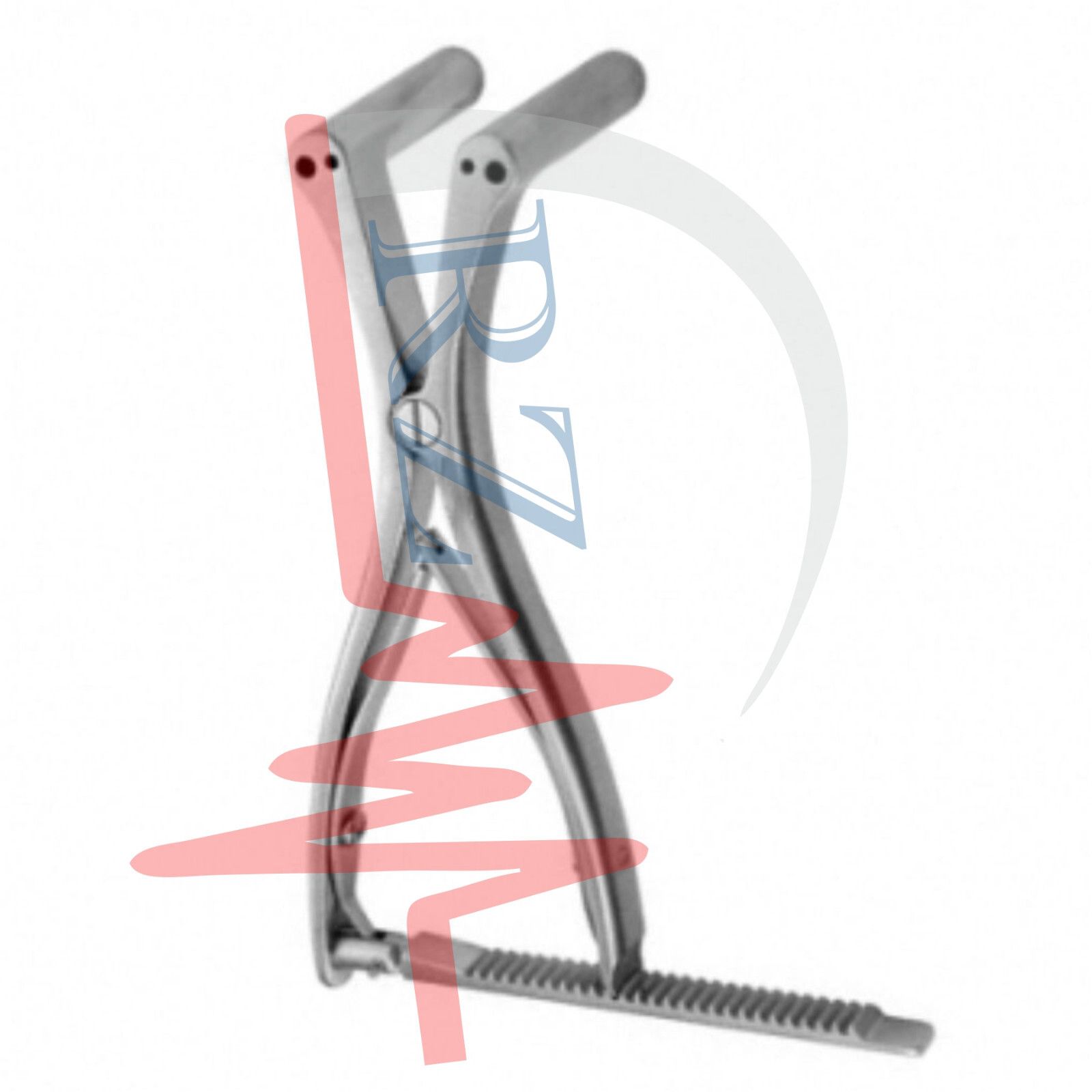ORTHOPEDIC SURGICAL INSTRUMENT 6″ HINTERMANN DISTRACTOR RETRACTOR