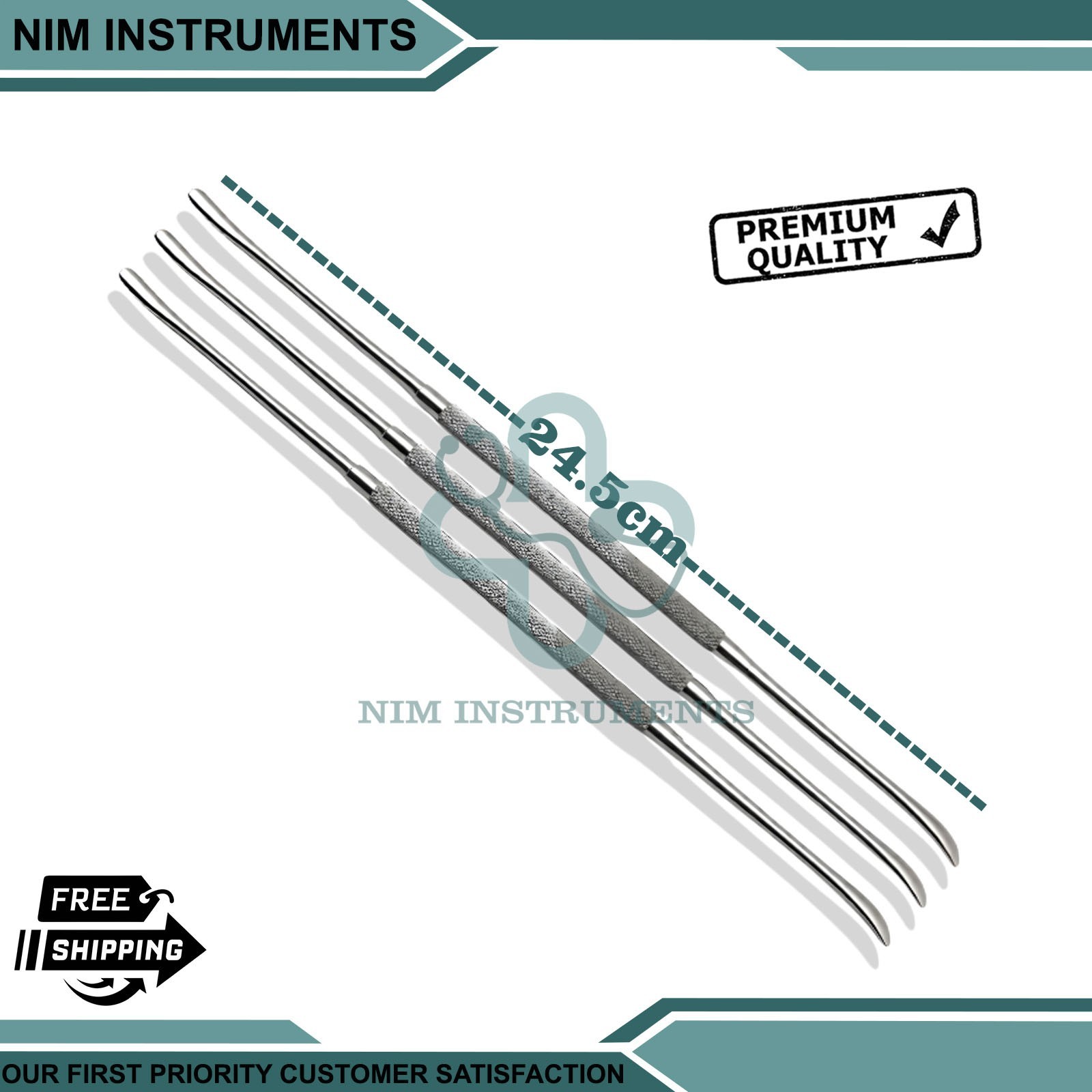 OR Grade Davis Dura Dissector 24.5cm Double Ended Surgical Instruments By Nim