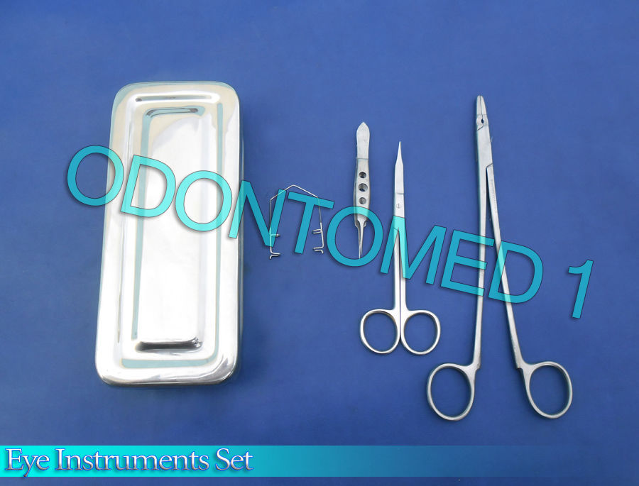 Set Of 5 Pieces Eye Instruments Surgical Opthalmic Instruments