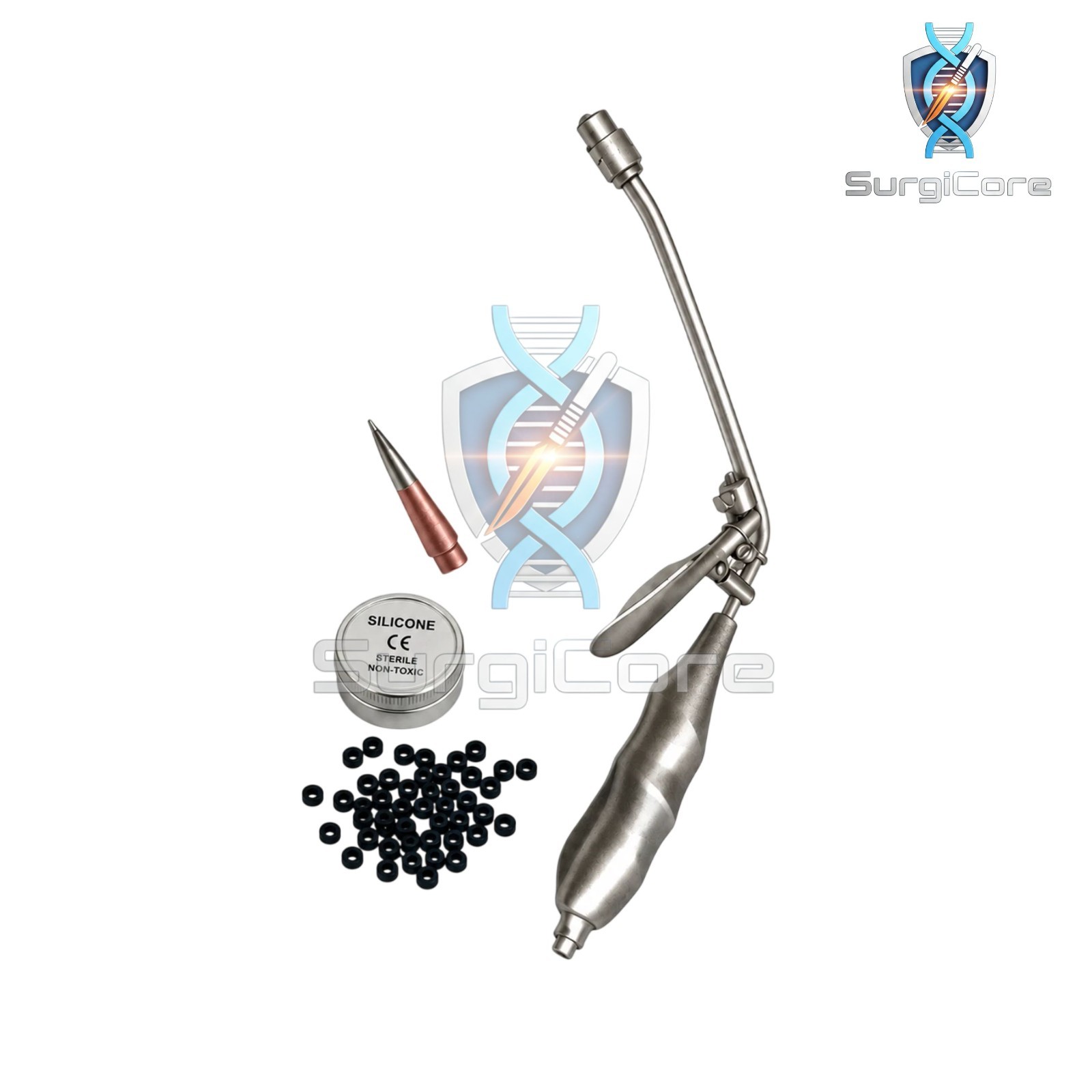 Premium German Hemorrhoid Suction Ligator Rectal Surgical Instrument Straight