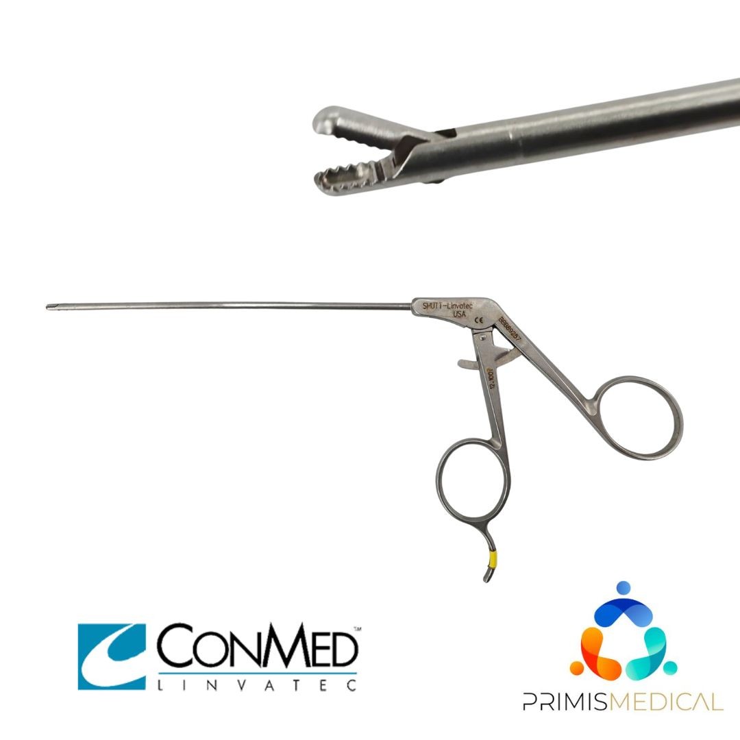 ConMed SHUTT-Linvatec 12.1001 2.75mm Straight Grasping Forceps Arthroscopy 9″