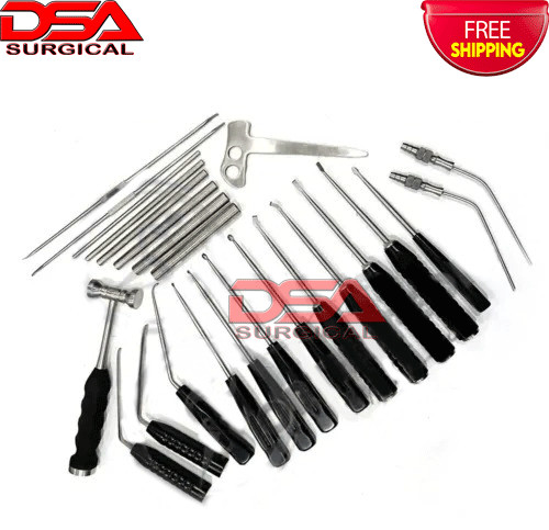 Spinuss UBE orthopedic instruments set Of 24 Pcs