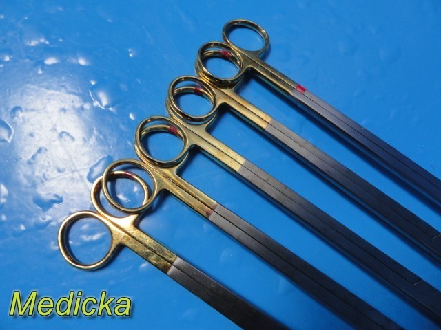5x Hayden ZBSC-30 Z-Best Parametrium Scissors 12″ | 30cm TC Serrated ~ 39546