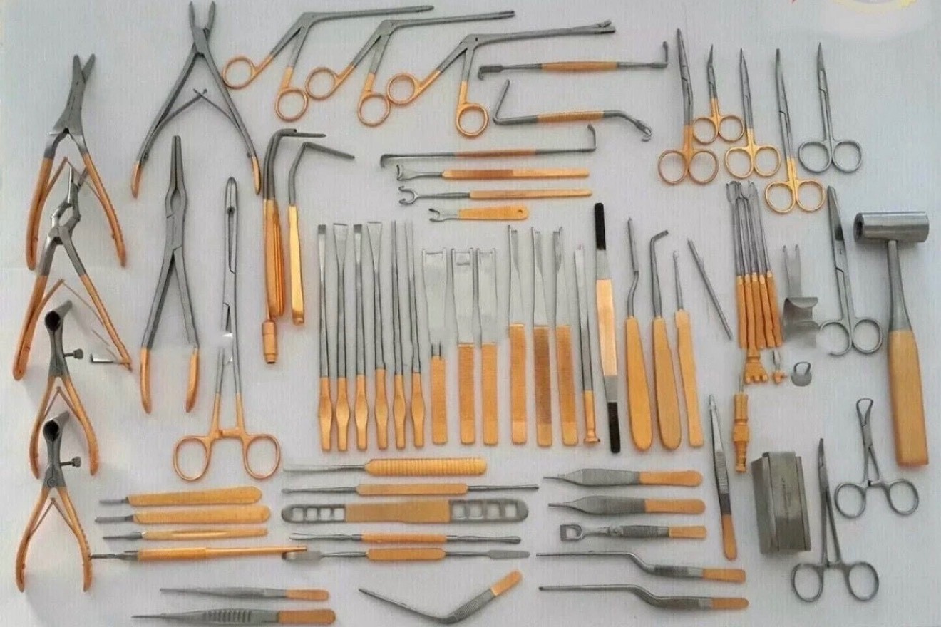 Major Rhinoplasty instruments 82pcs Set,nose & plastic surgery instruments