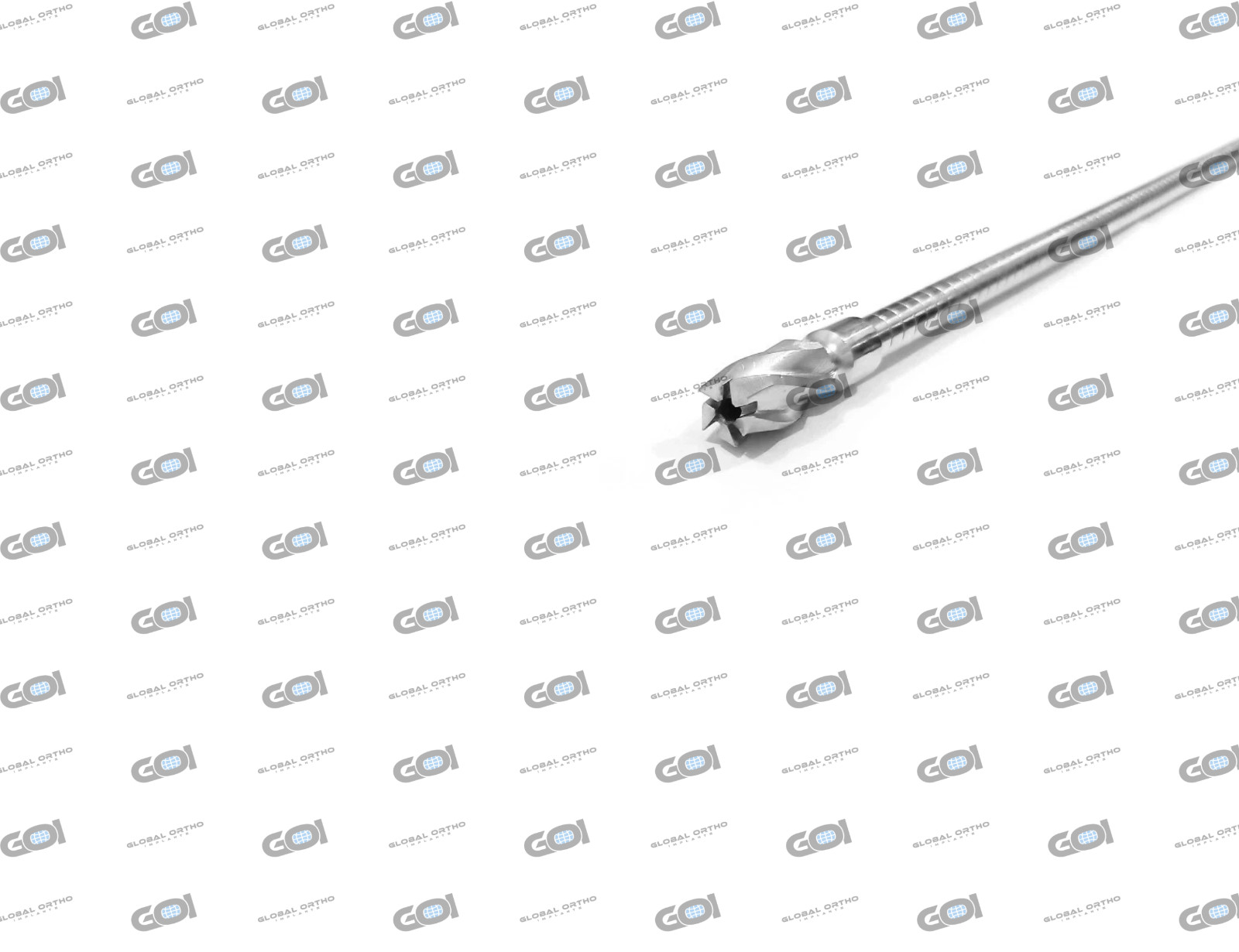 Cannulated Flexible Reamers Set 6–12mm Intramedullary Reamer Kit 7 Pcs SS 316-L
