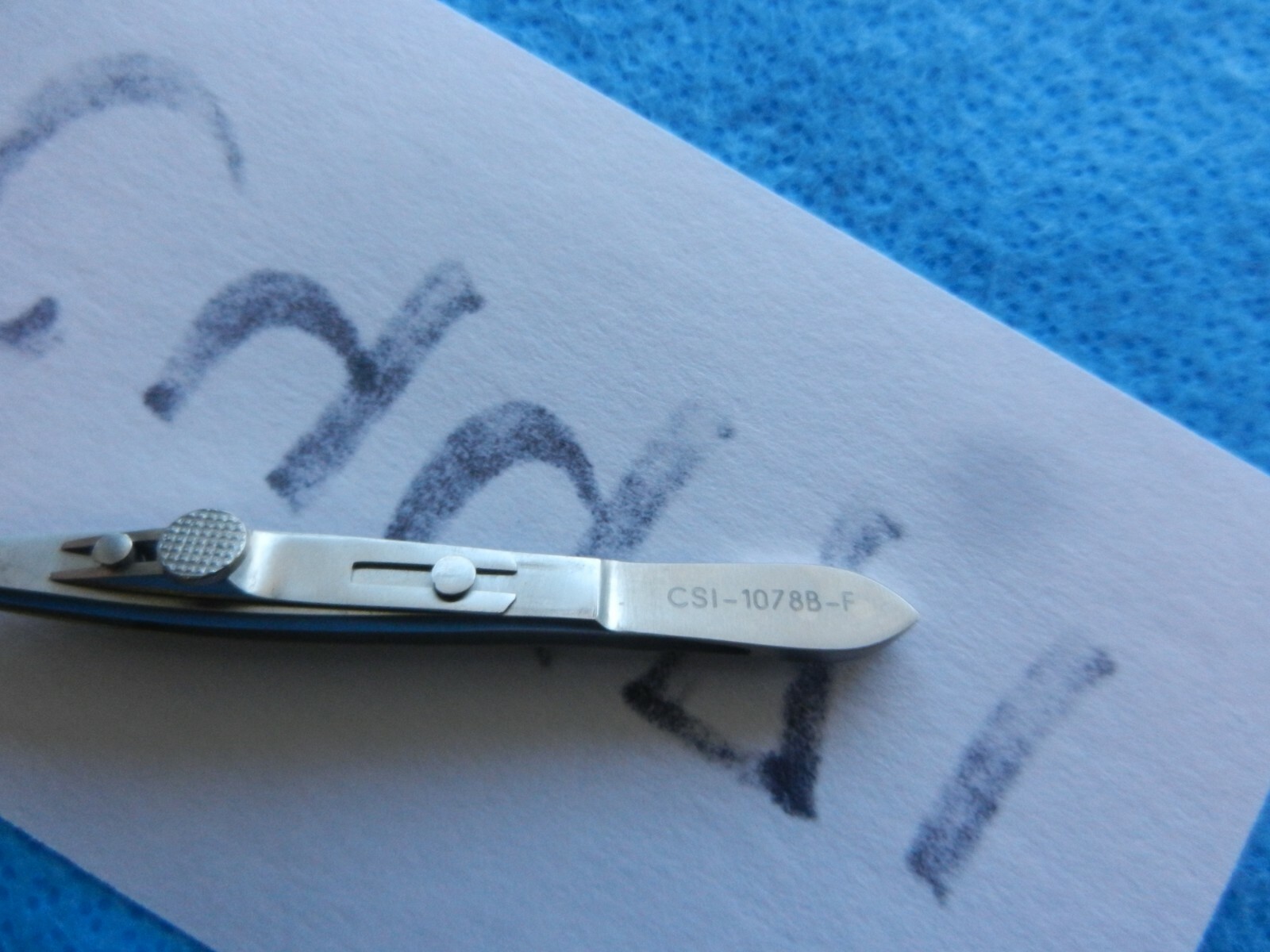 Carrington Surgical Ophthalmic Jameson Type Muscle Forceps CSI-1078B-F