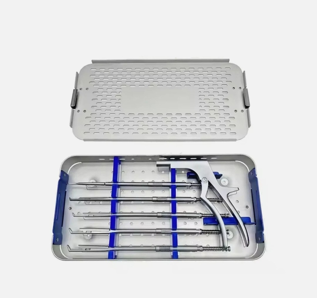 Interlaminar Kerrison Rotating Rongeur Set Spine Surgery Orthopedic Instruments