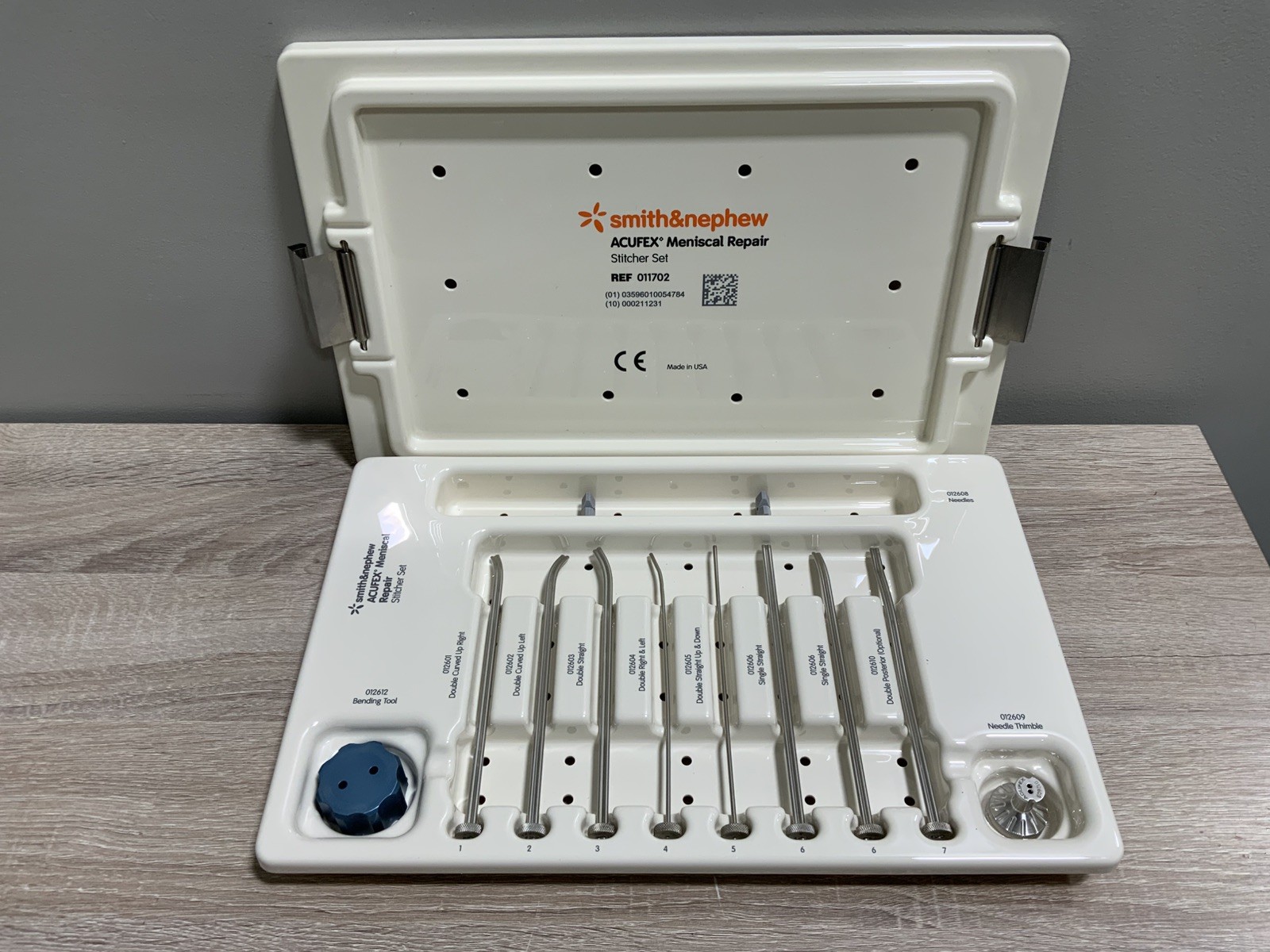 Smith & Nephew Acufex Meniscal Repair Instrument Set
