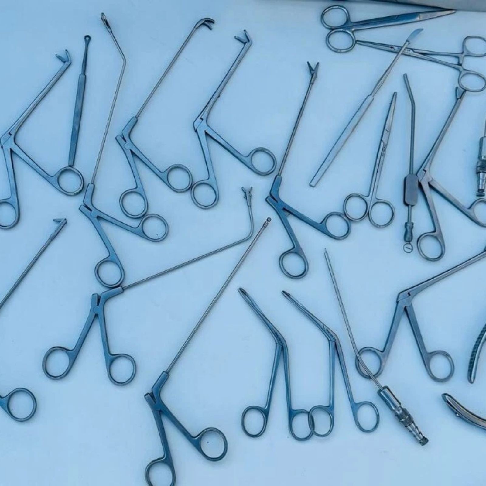 FESS Sinus Surgery Instruments Set German Steel ENT Endoscopic Surgical Kit
