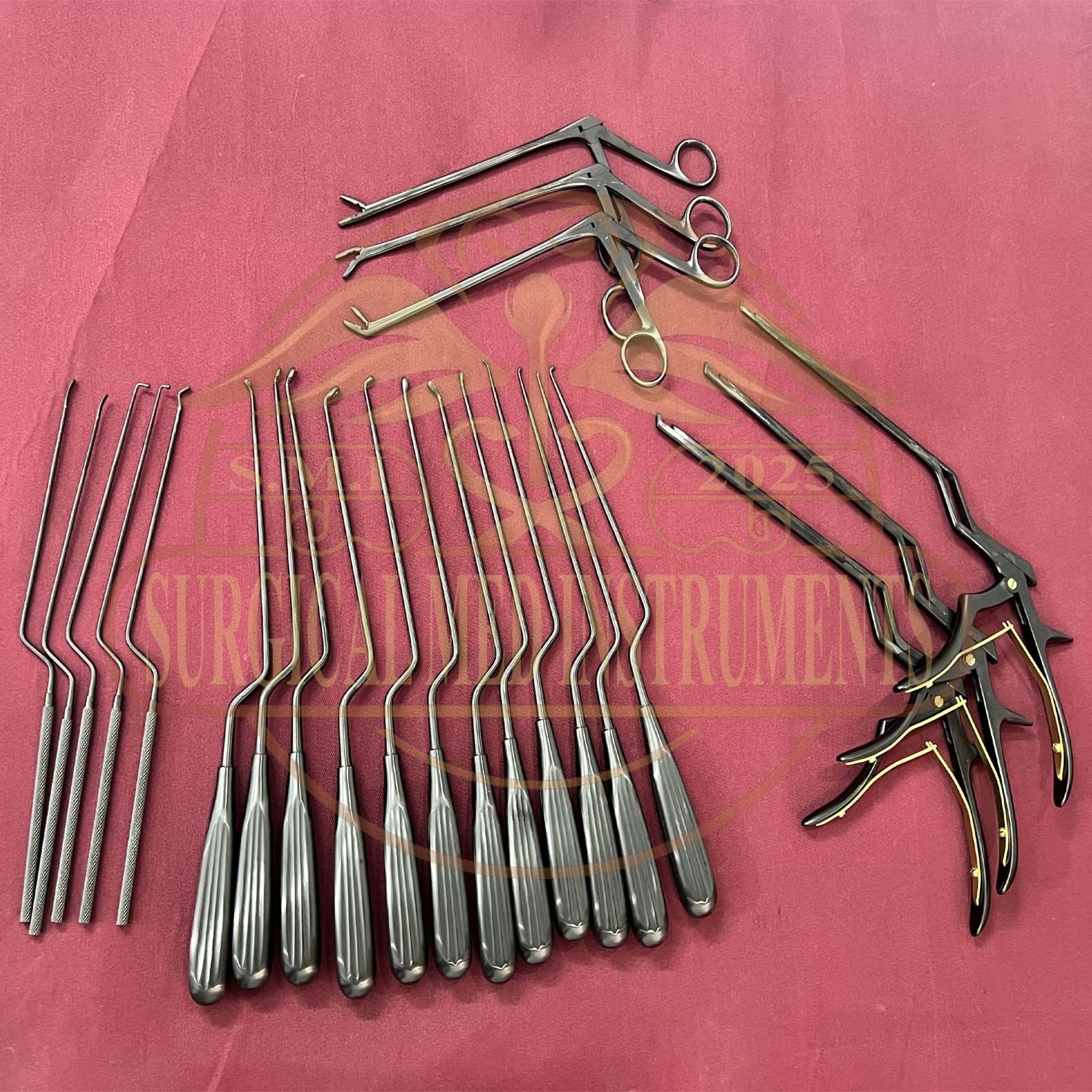 Laminectomy Instruments Set of 23 PCs Orthopaedic, Spine Surgery Instruments Set