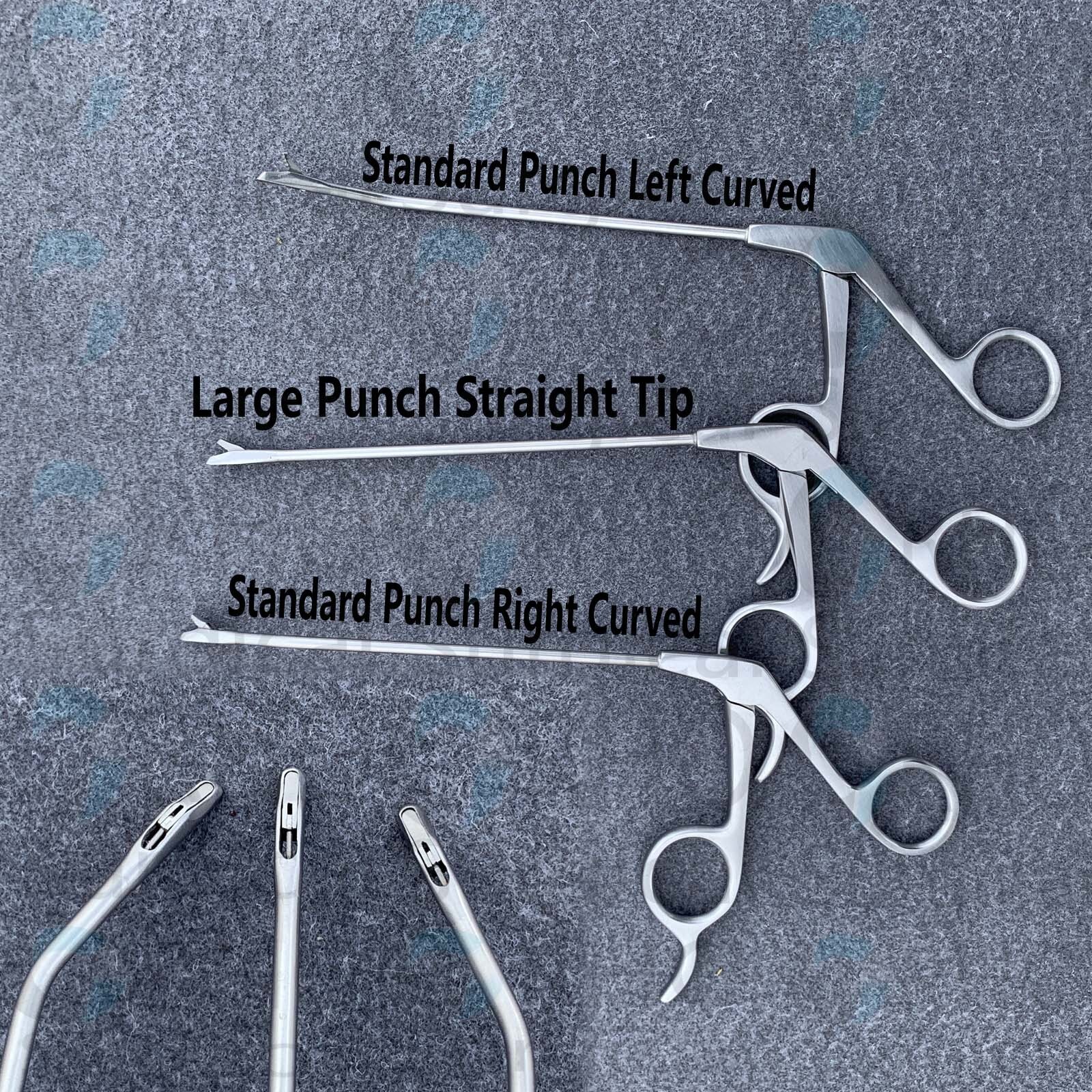 Arthroscopy Punch Forceps set of 3 Pcs Straight Left Right German Quality Instru