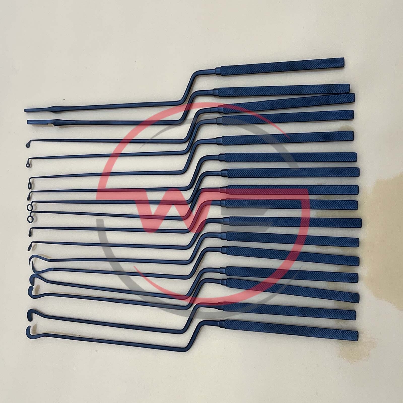 Transsphenoidal Hardy Pituitary Neurosurgery Set of 16Pcs Curettes Surgical Inst
