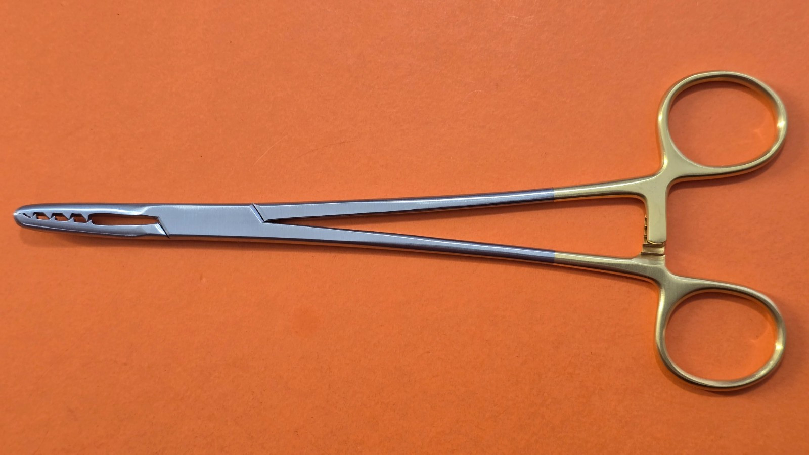 Turtle Surgical Martin Cartilage Holding Forceps 8″ Curved Jaw w- Ratchet