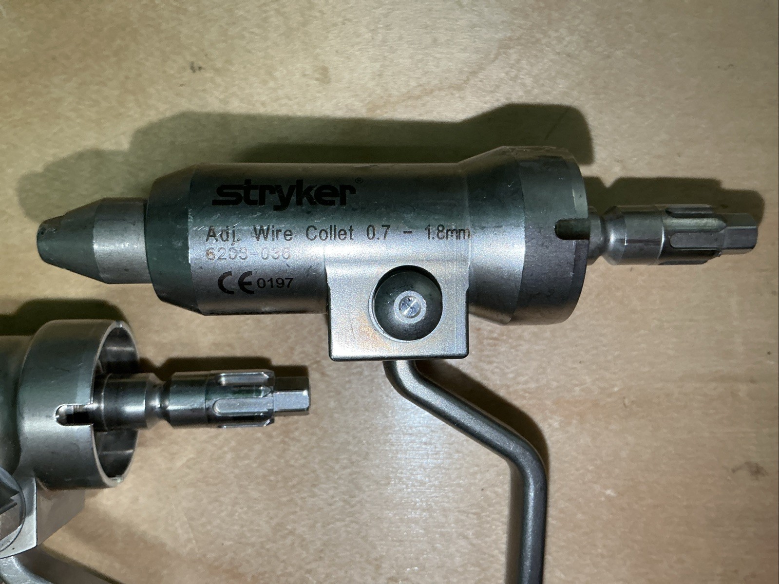 Stryker System 7 Single Trigger Wire Collets & Adj. 7203-036, 7203-136, 6203-036