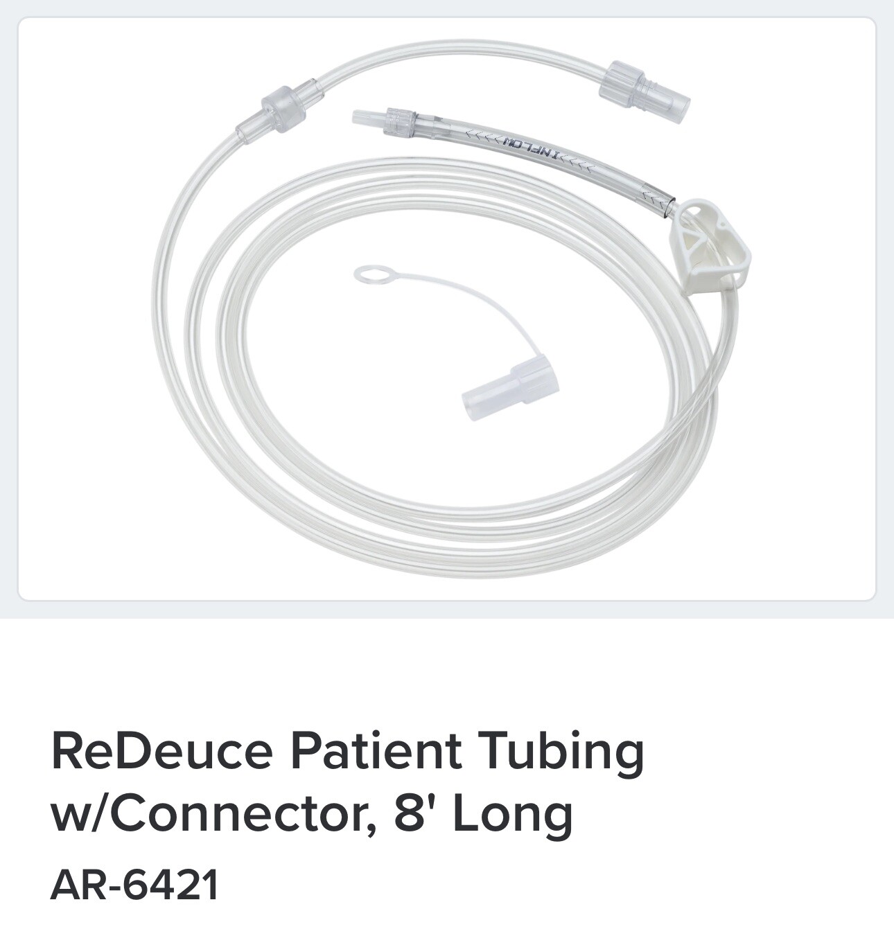 Arthrex Arthroscopy Pump Inflow Tubing AR-6410. One Each
