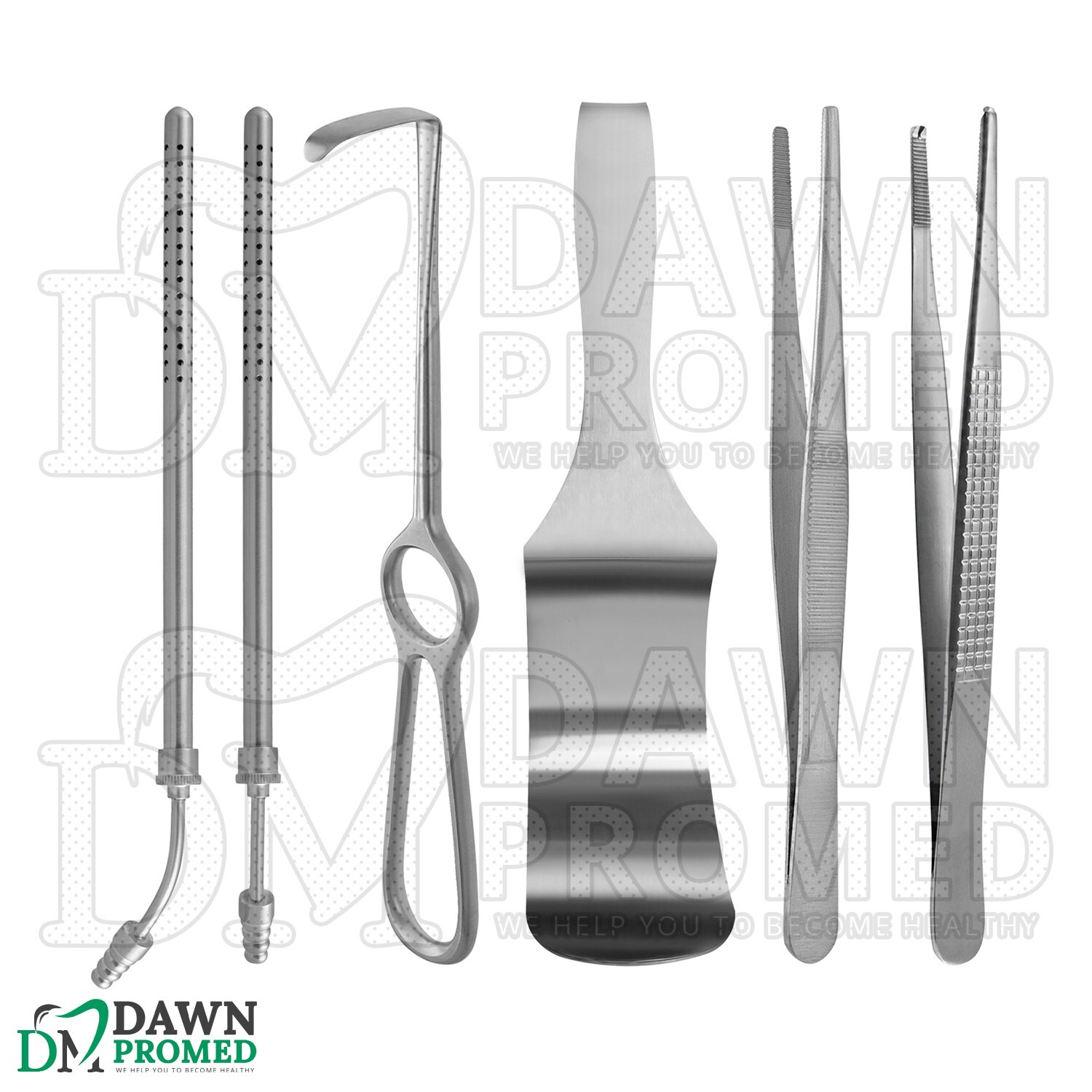 38 Pcs Appendectomy & Hernia Set General Surgery Instruments Kit German Grade