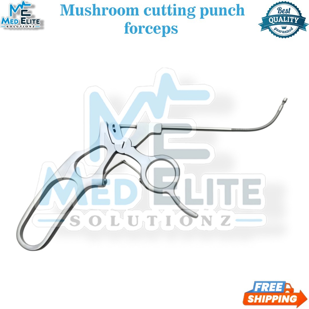 Mushroom cutting punch forceps Stainless Steel High Quality 1 pcs