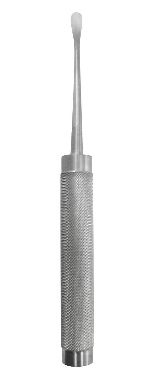 Cobb Spinal Elevator, 11″, Slight Curve, Semi-Sharp 1/2″ (1.3 cm) Wide Blade