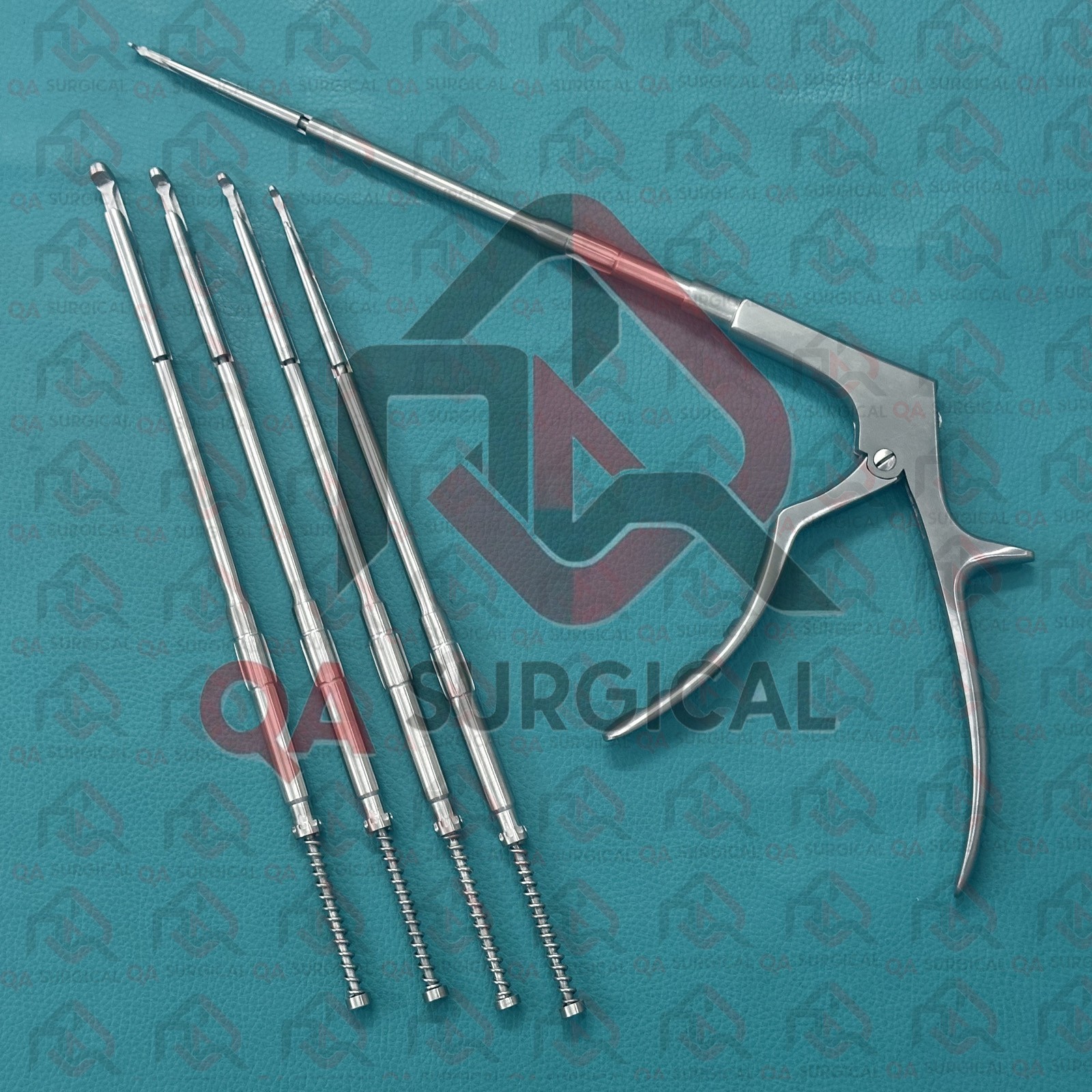 Interlaminar Kerrison Rotating Rongeur Set Spine Surgery Orthopedic Instruments