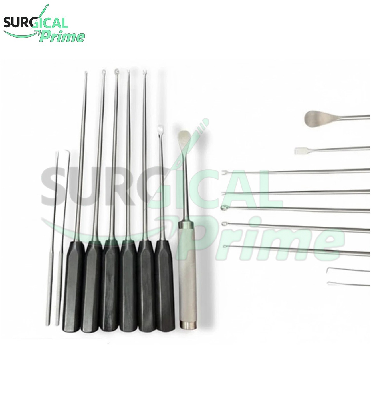 Unique Discectomy 9Pcs Set For Anterior Spine Surgery Instruments