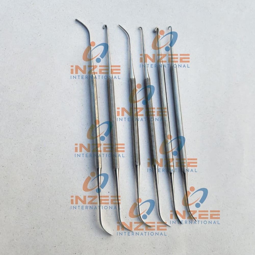6 PSc Set Varady Phlebectomy Extractors And Skin Hooks Plastic Surgery By Inzee