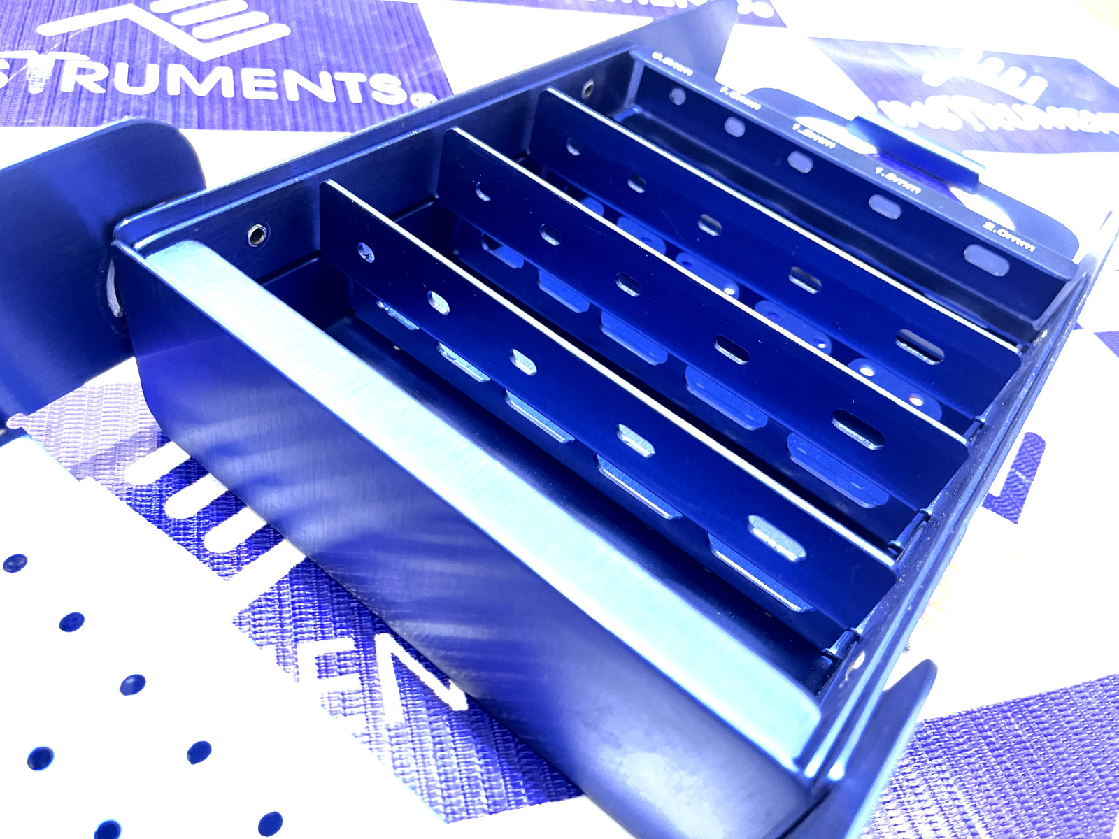 Kirschner Wires holding Empty Box for 0.8mm to 4.5mm K Wires (1 Pc)