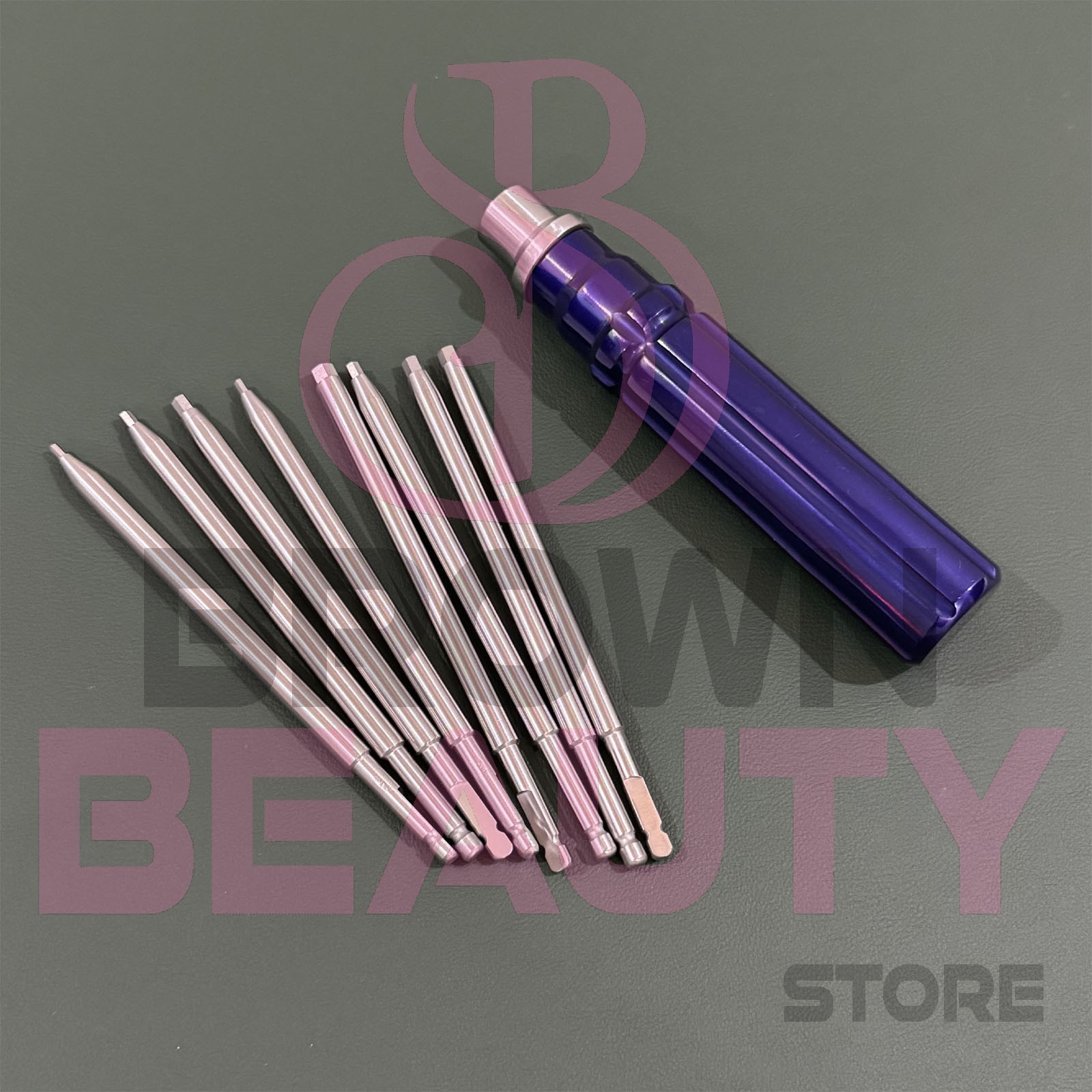 Orthopedic Bone Screwdriver Set With Quick Coupling Handle Surgical Instruments
