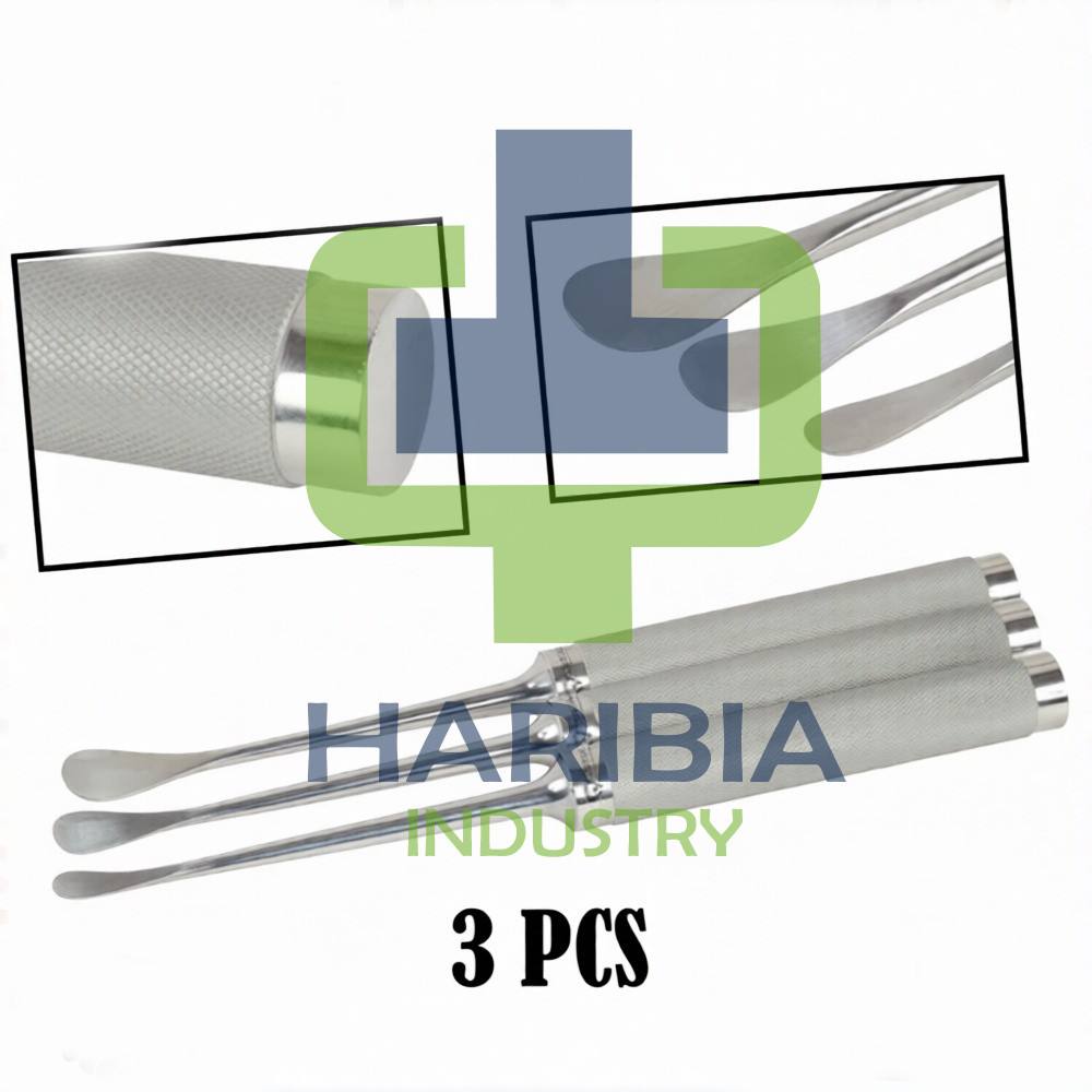 Cobb Spinal Elevators Curved Set Of 3 Orthopedic Surgery Surgical Instruments