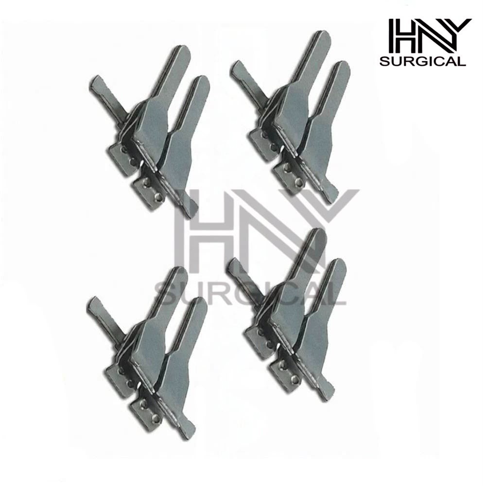 4Sets Neurosurgery Plastic Surgery Micro Vascular Clamps V-2 Small Size 4Set