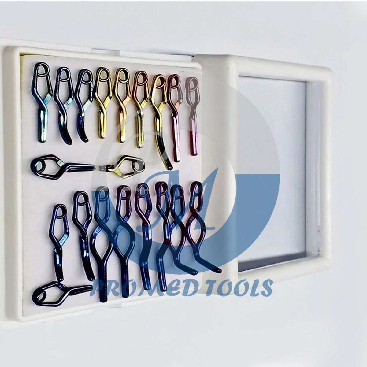 25 Pcs Aneurysm Clips Neurosurgery Premium Titanium Surgery Instrument Set