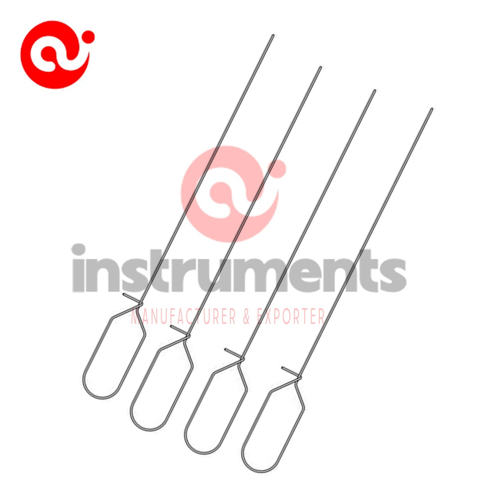 New Guyon Catheter Guide 2mm Straight 37 cm 14 1/2” surgical instrument By Ai