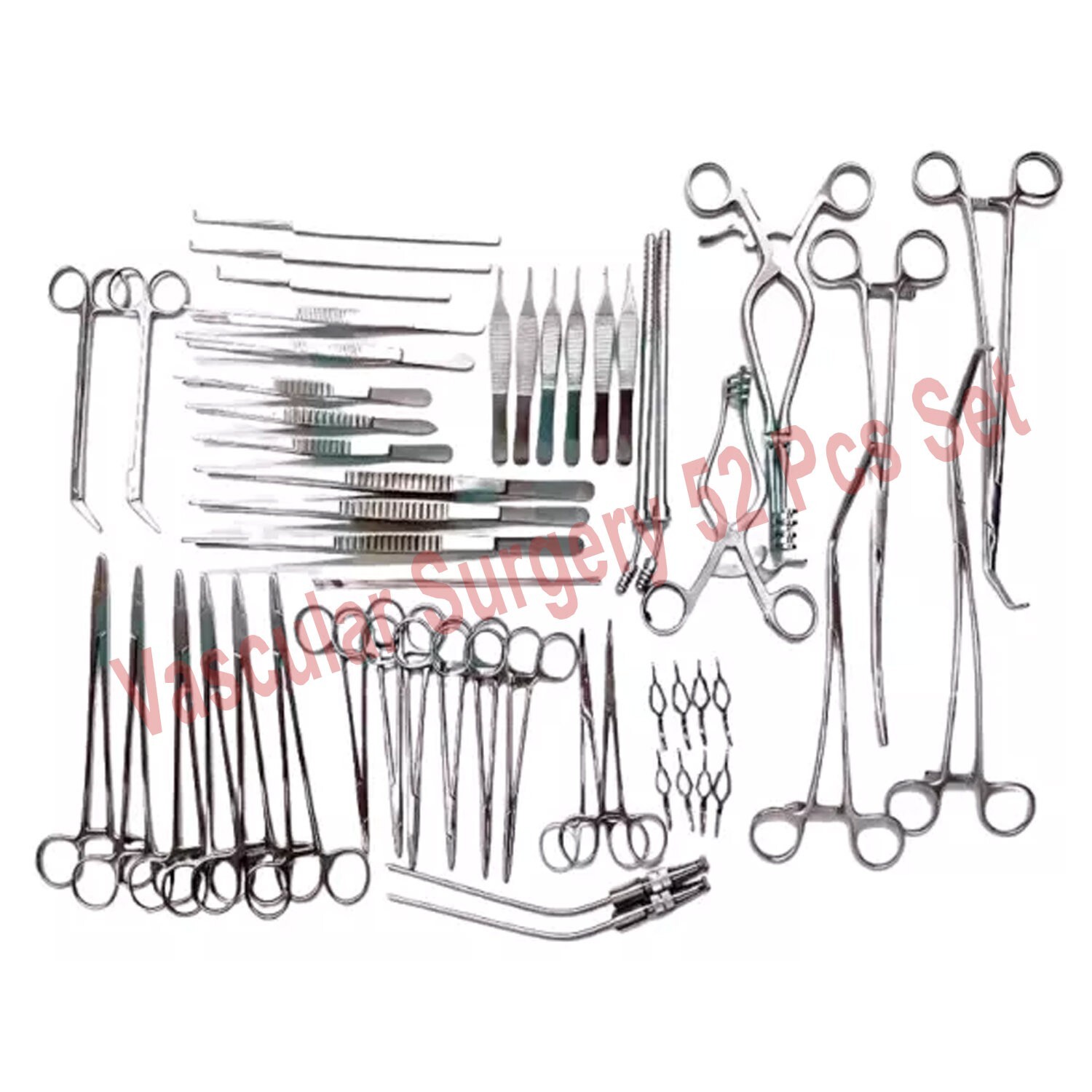 Vascular Surgery 52 Pcs Set Surgical Medical Surgical Instrumits