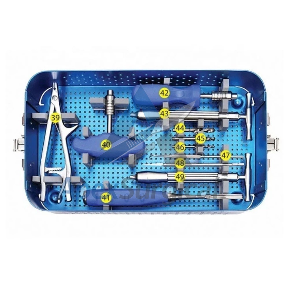 Broken Screw Removal Set Screw Extraction Surgical Instruments Orthopedic